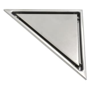 11"x4" Inch Triangle 304 Grade Stainless Steel Floor Drain