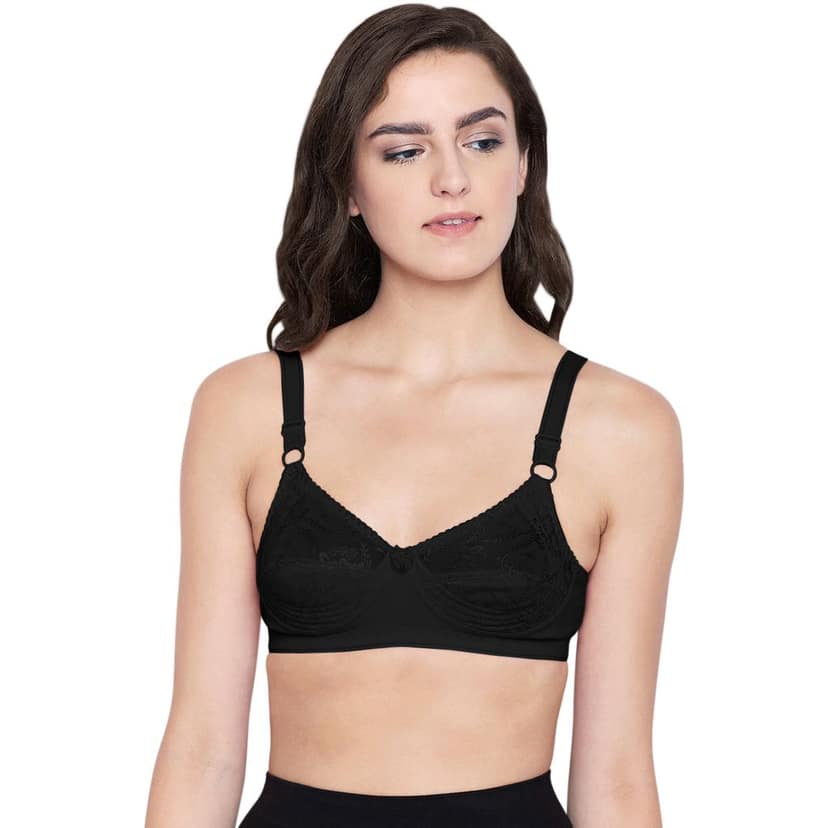 Bodycare Cotton Non Padded Non wired Regular Bra-Pack of 3 view 2