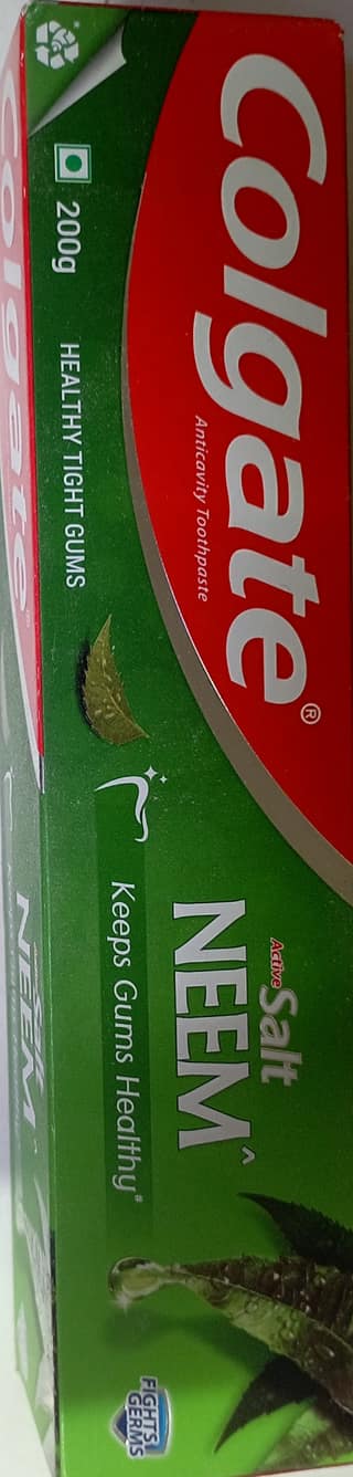 Colgate toothpaste salt neem