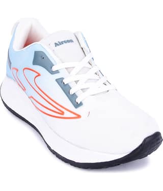 AIRCON Blue,Orange,White Men's Sports Running Shoes