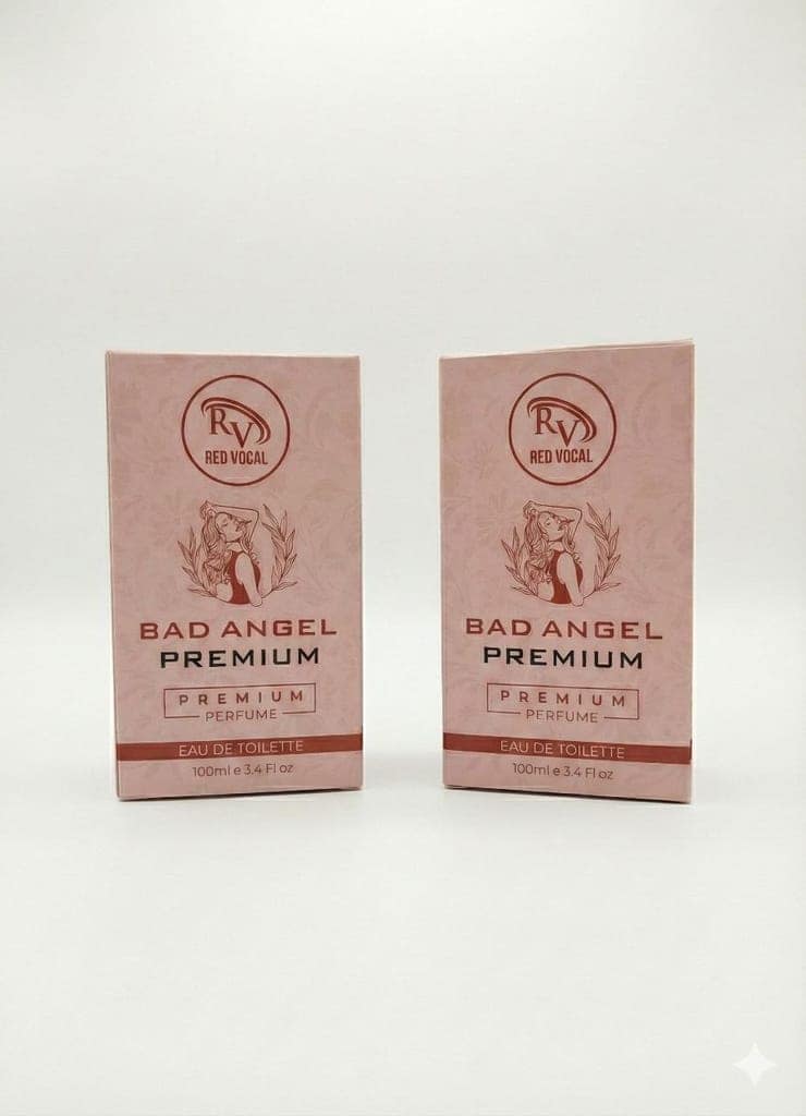 Red Vocal Bad Angel Premium Perfume Eau De Toilette for Women – 100ml Sweet, Sensual & Long-Lasting Set of 2 Fragrance