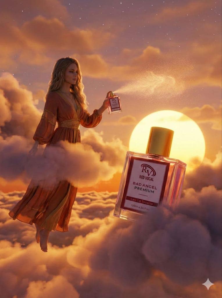 Red Vocal Bad Angel Premium Perfume Eau De Toilette for Women – 100ml Sweet, Sensual & Long-Lasting Set of 2 Fragrance view 3