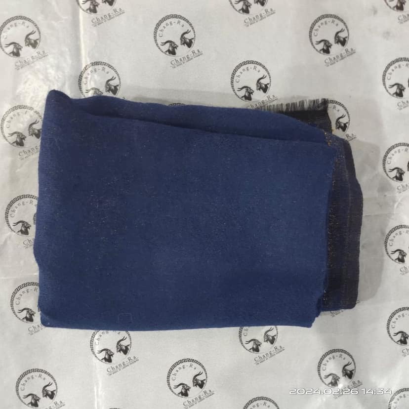 Zari Reversible Shawl Navy Blue view 3