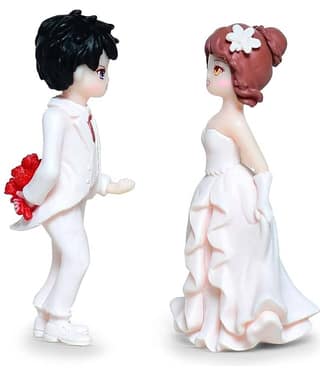 Idream Couple & Human Figurine 7 cm - Pack of 2