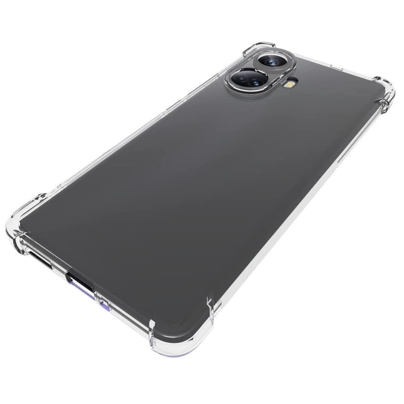 USTIYA Case for Realme 10 Pro Plus Pro+ 5G Clear TPU Four Corners Protective Cover Transparent Soft funda view 5