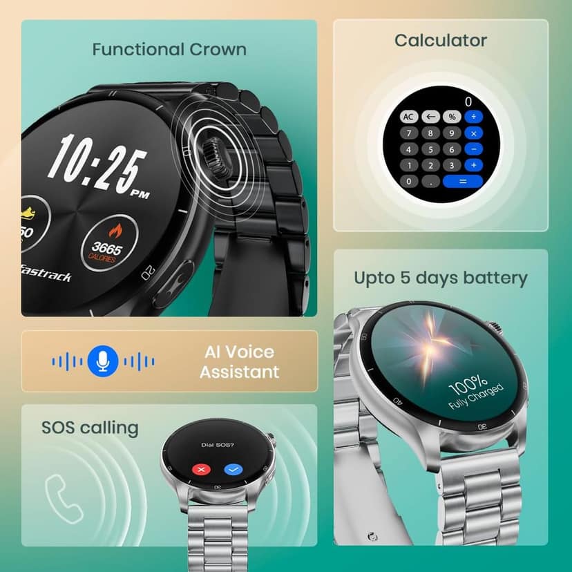 Fastrack Dezire FX1 PRO Fashion Smart Watch view 3