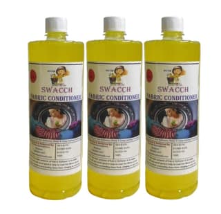 Swacch Fabric Conditioner (1 Litre) (Pack of 3) Lemon