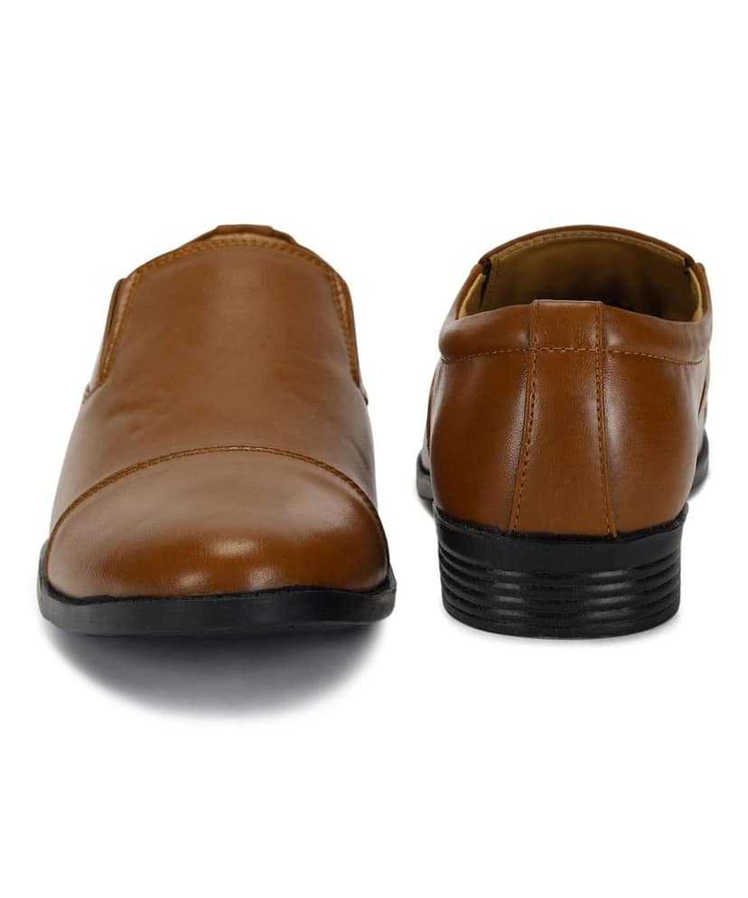Paragon Men Formal Shoes | Smart & Sleek Design | Comfortable Sole with Cushioning | Daily & Occasion Wear view 7