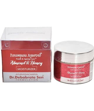 Parampara Ayurved Almond & Honey Skin Glowing Moisturizer 50 gm