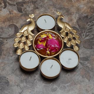 Craftlayout Craftlayout Urli Bowl For Home Décor, Gift Items - 7 Inch Gold