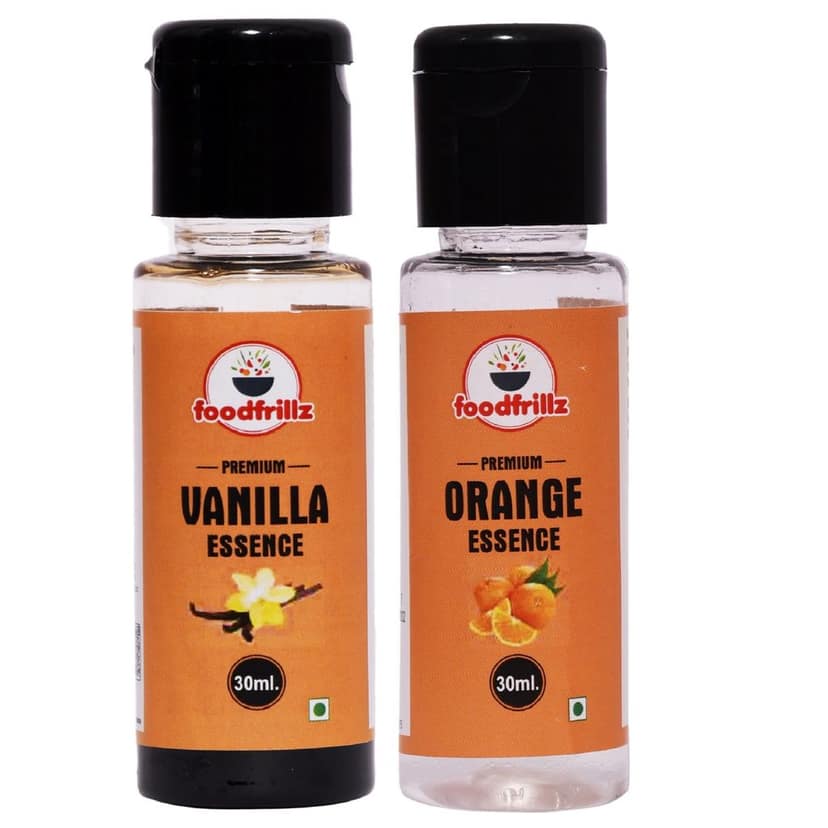 foodfrillz Vanilla and Orange Essence Combo Pack