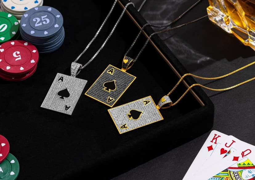 Ace Of Spades Pendant