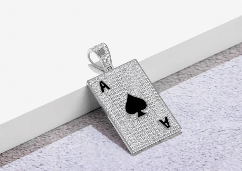 Ace Of Spades Pendant view 6