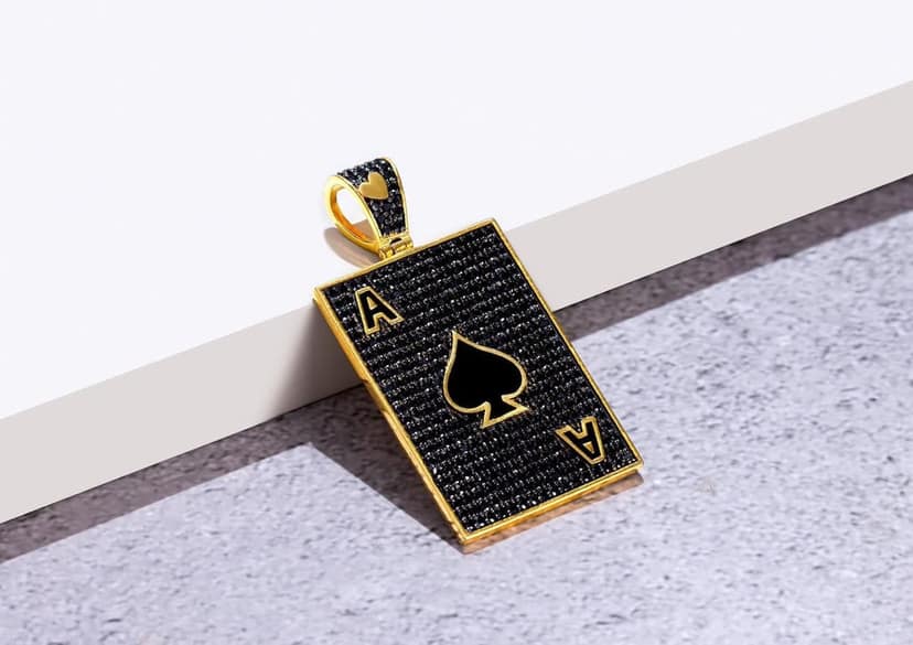 Ace Of Spades Pendant view 8