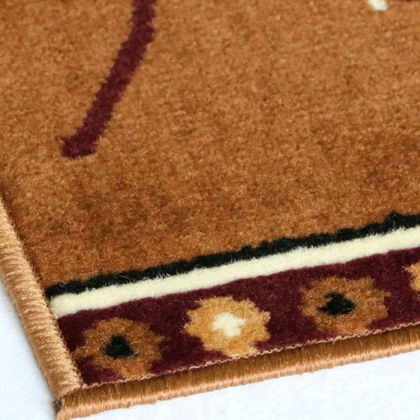 Good Price Multicolor Modern Long Lasting, Washable Rugs / Carpet / Floor mat/Runner for Bedroom / Living Room / Drawing Room - by Global Home Tex