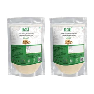 IRAIVI Premium Dry Ginger Powder-200g | Sukku | Sonth | Sonti | Dried Adrak | 100% Pure Natural Spice Powder | Zesty Warmth, Culinary Versatility & Digestive Comfort