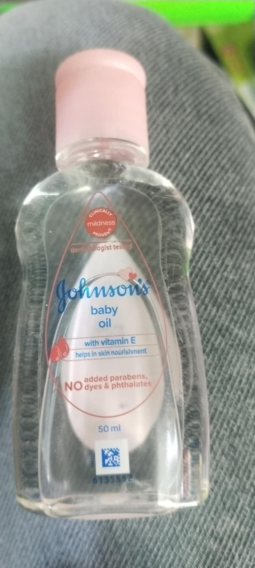 Johnson baby oil