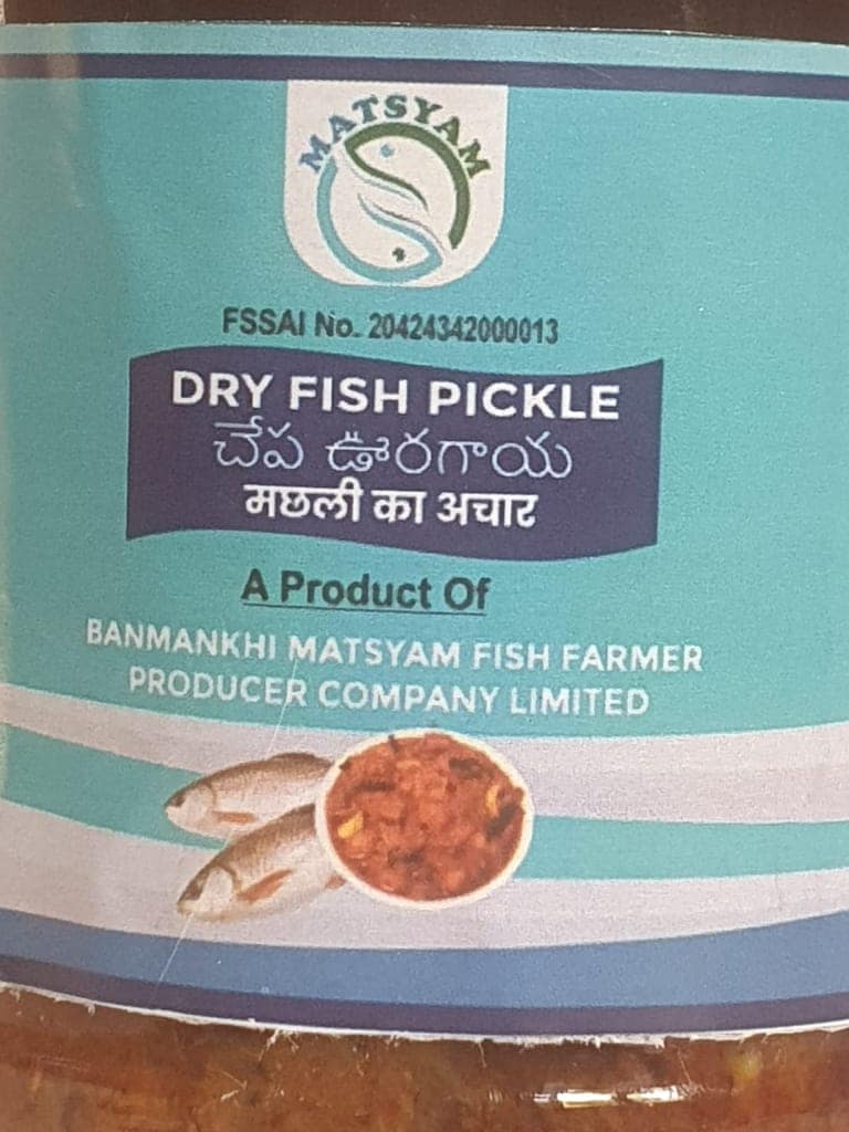 Dry Fish pickle view 2