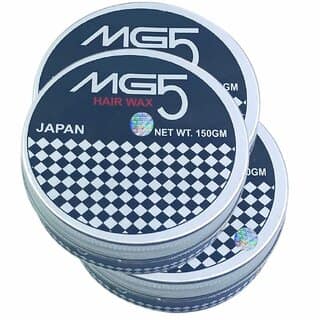 MG5 Japan Hair Wax Strong Hold Japanese Styling Power in a 150g Pack of 3