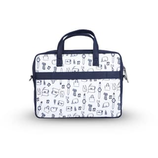 WOTM Laptop Bag Leather | Messenger Bag for Men & Women | Office Bag with Adjustable Strap | Laptop Side Bag for Office Use | Stylish leather Bag