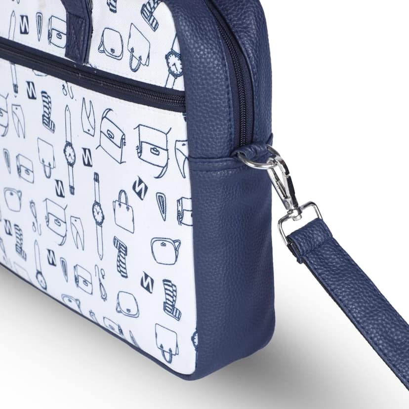 WOTM Laptop Bag Leather | Messenger Bag for Men & Women | Office Bag with Adjustable Strap | Laptop Side Bag for Office Use | Stylish leather Bag view 6