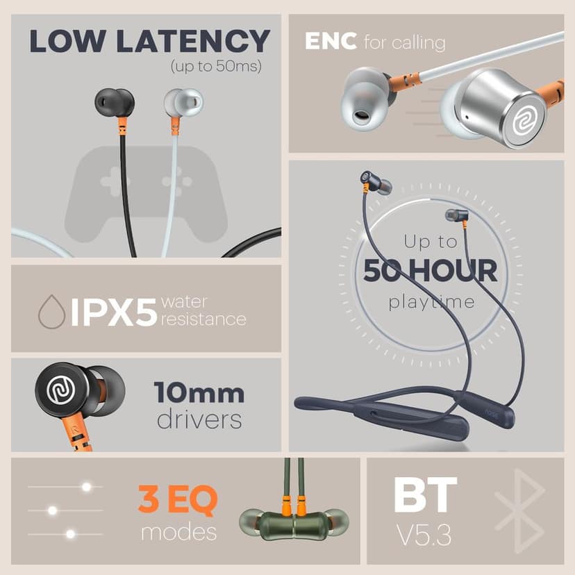 Noise Airwave Bluetooth Ear Neckband view 4
