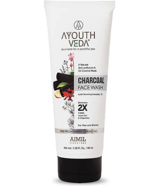 Ayouthveda charcoal face wash 100 ml Face Wash 100 mL