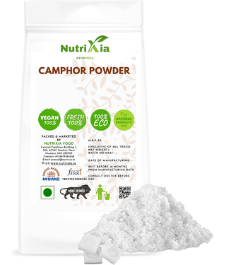Nutrixia Food Camphor Powder - Kapoor - Kapur Powder 250 gm
