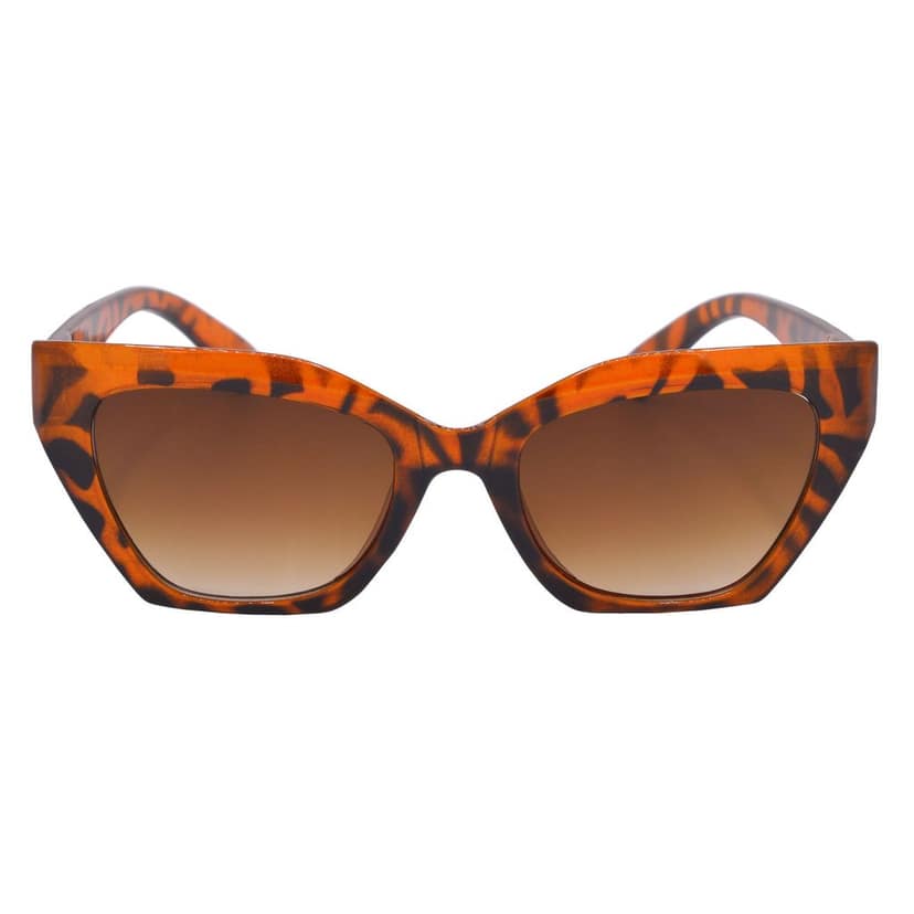Brown Frame Gradient Brown Lens Cat-eye Sunglasses for Women & Girls Urban Chic - HRS589-TBWN-BWN view 3
