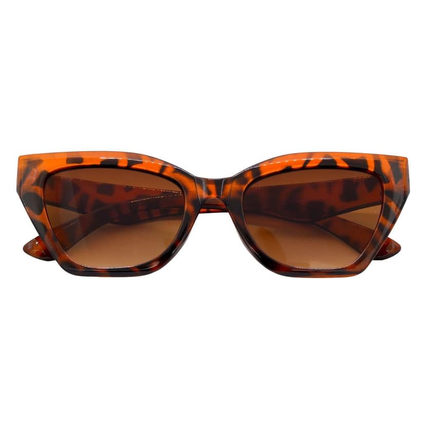 Brown Frame Gradient Brown Lens Cat-eye Sunglasses for Women & Girls Urban Chic - HRS589-TBWN-BWN view 6