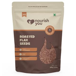 nourish you Organic Roasted Flax Seeds