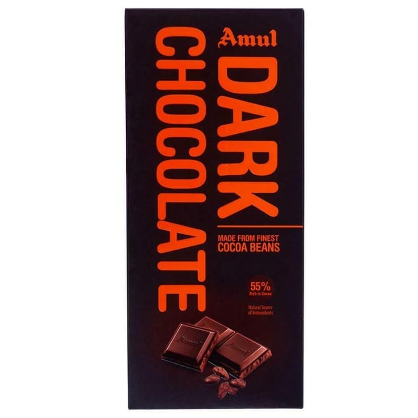 Amul Dark Chocolate Bar 150 Gms