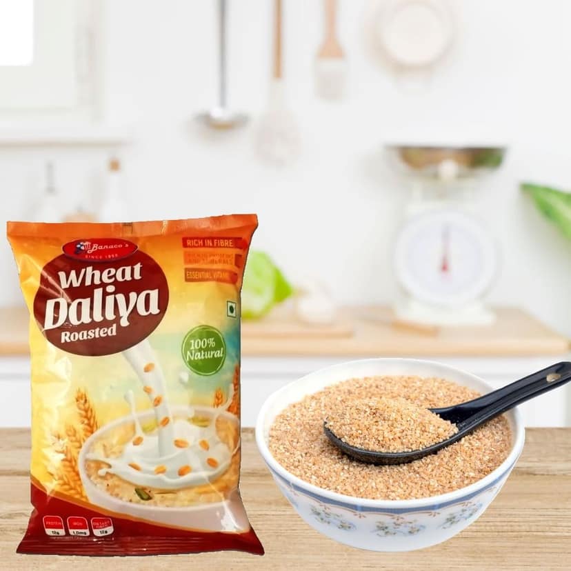 Banaco's Natural Roasted Wheat Daliya, 500 gms view 4