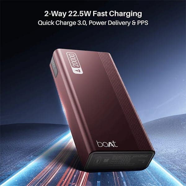 boAt Energyshroom PB401 20000mAh Powerbank with Lithium Polymer Battery view 4