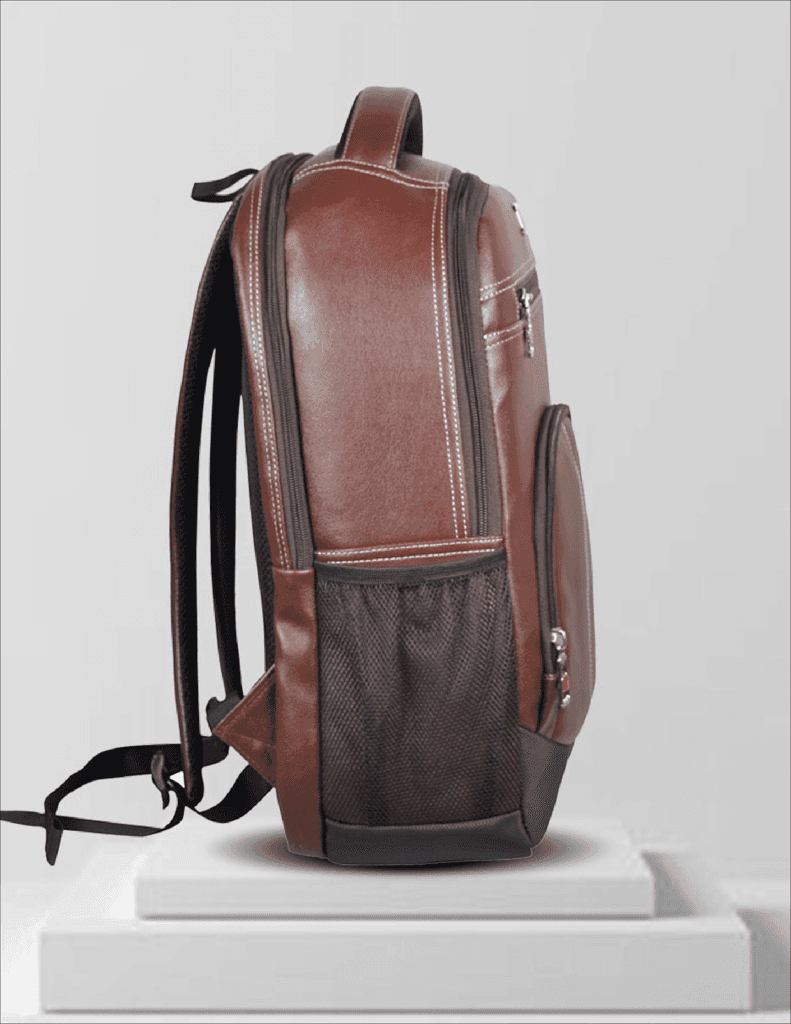 PB Pearlbags 824F Casual Leather Laptop Backpack 30L view 2