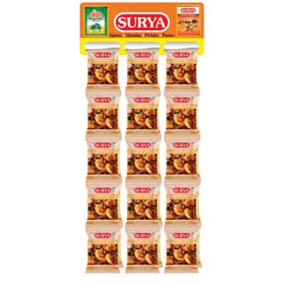 Surya Rs.5 Egg Curry Masala Powder (60 Pouches) - Pack Of 20