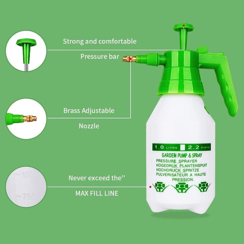 Greenery 1 Ltr Hand Held Sprayer (Pack of 1) view 2