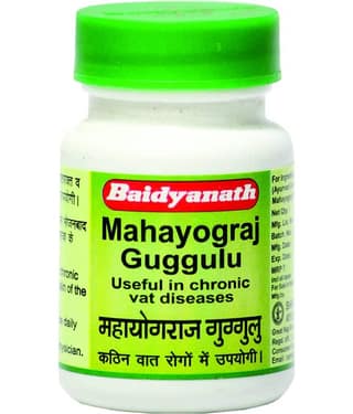 Baidyanath Mahayograj Guggulu Swyu Tablet 10 No.S Pack of 1