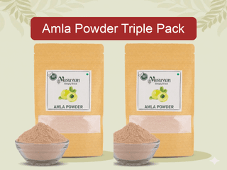 Vasuvan Amla Powder Triple Pack (100g x 3) | Hair Care & Immunity Bundle