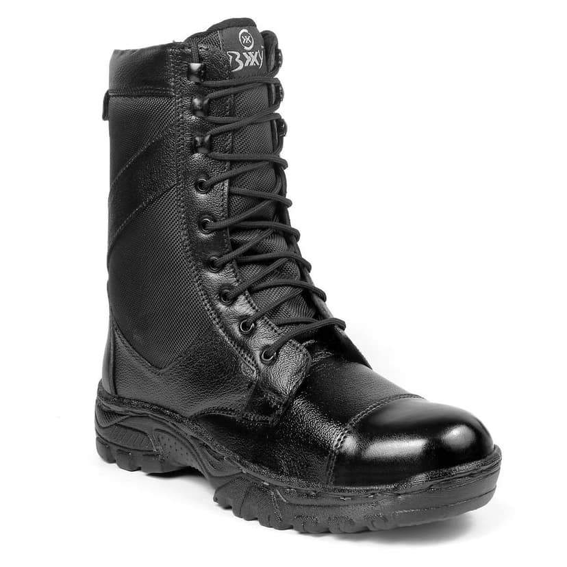 BXXY Pure Leather Biker Boots for Men view 6