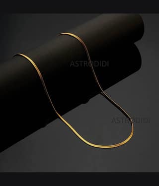 Astrodidi Gold Plated Chain ( Set of 1 )