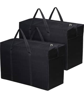 Waji Va Underbed Storage Organizer for Clothes Sarees Blankets and Toys Foldable Under Bed Box with Zip and Handle Dustproof Space Saving Non Woven Storage Bag for Home and Bedroom