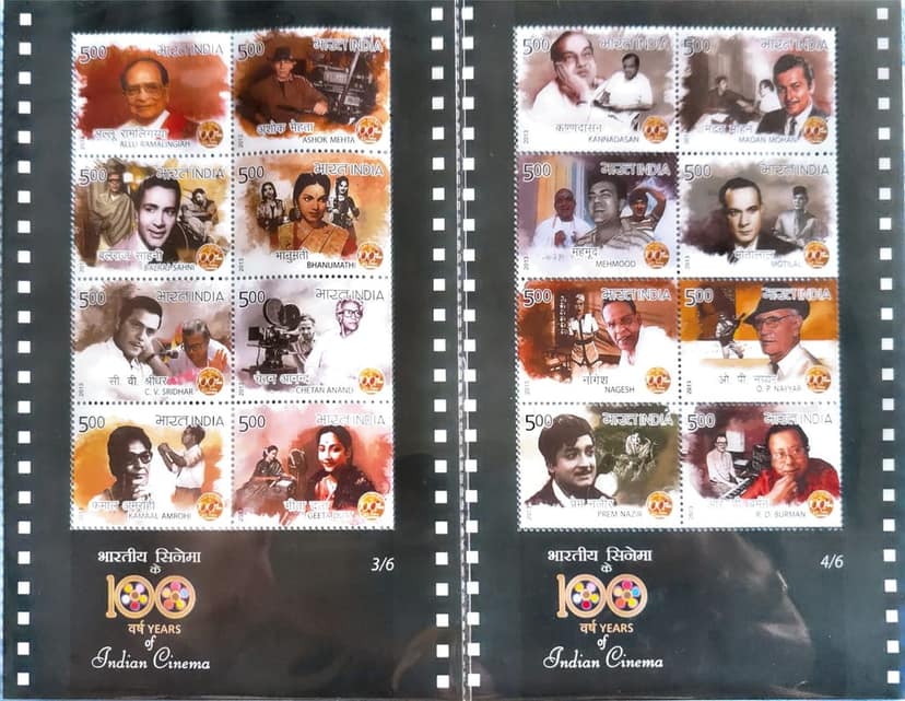 Shobhaphila's Block of 4 Year Pack Stamps 2014 (33 Nos.)