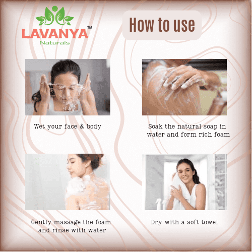 LAVANYA Naturals Cocoa & Shea Butter Aromatherapy Soap view 4