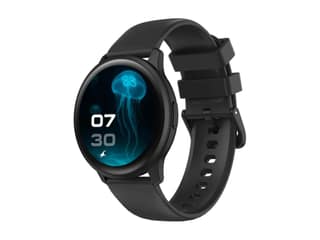 Fastrack Jupiter R3 1.38" Ultra UV Round Display with Nitro Fast Charging, Single Sync BT Calling - Black