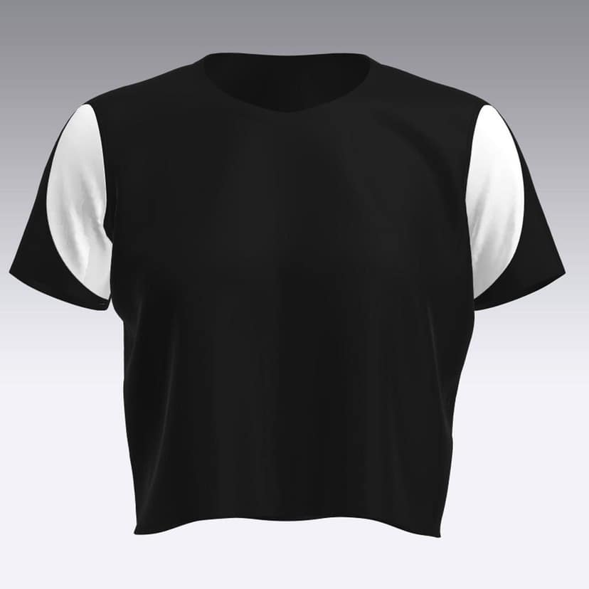 Am-To-Pm Crop Top - Midnight Black view 6