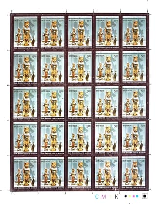 Shobhaphila's Full sheet Stamps 2010 (e) (2 NO.S)