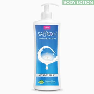 VI-JOHN Saffron My Body Mil Fairness Body Lotion With Vitamin E - 400ML (Men & Women)