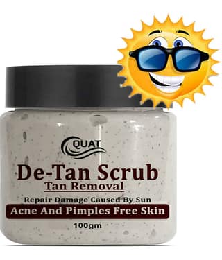 Quat Anti Tan Scrub + Mask For Men & Women ( Pack of 1 )