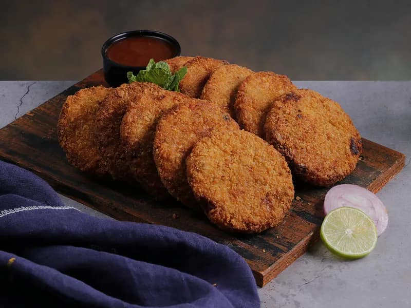 Veg Cutlet (10 Pcs)